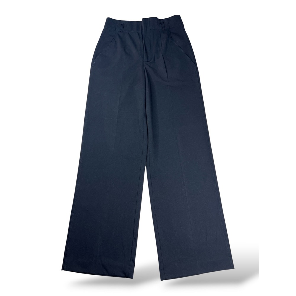 Zara Women’s Wide-Leg Black Trousers Size M